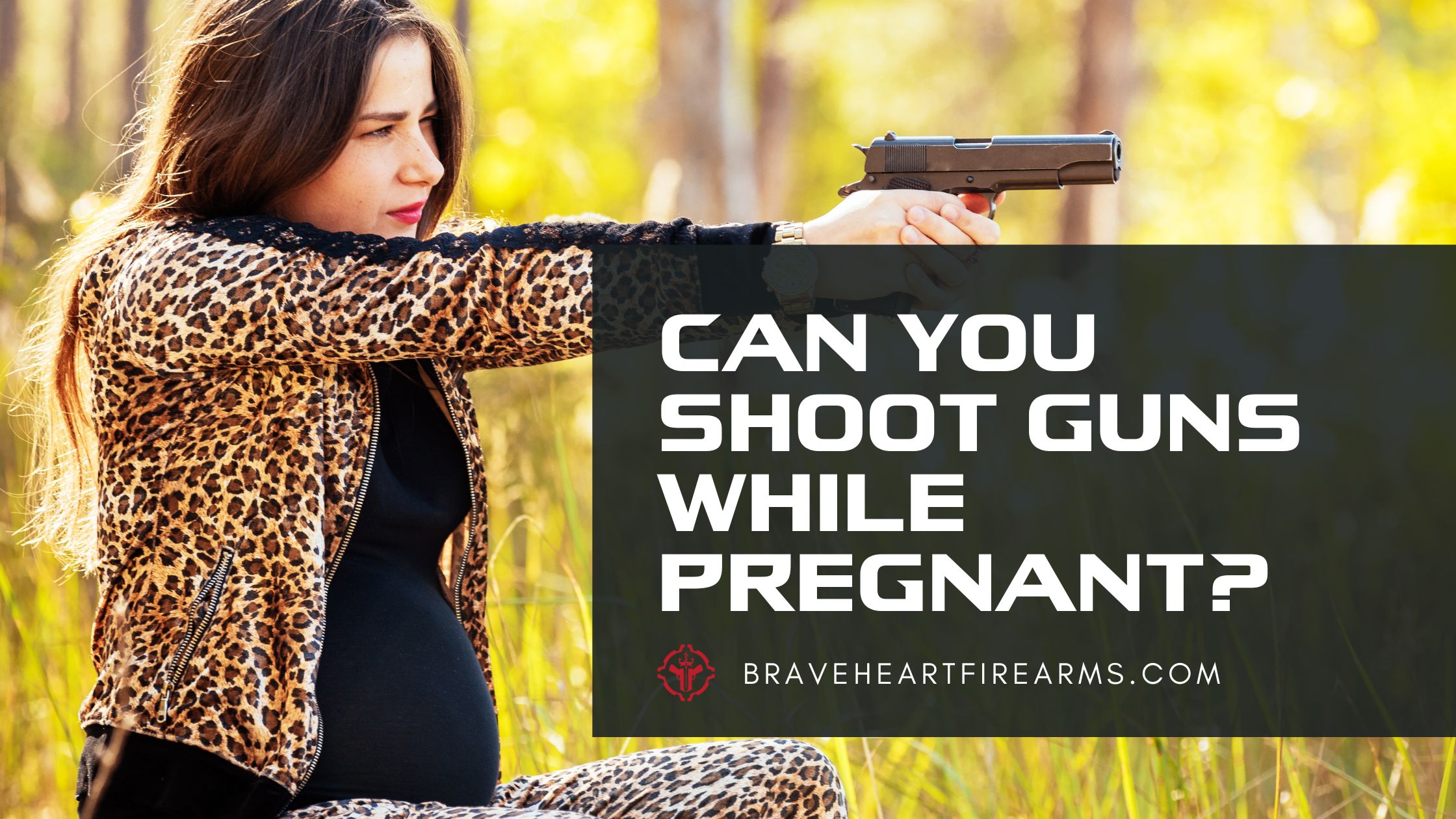 Can you shoot guns while pregnant?